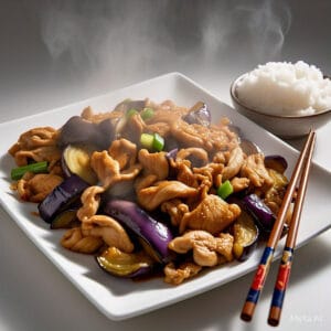 C2 - Chicken & Eggplant Stir Fry