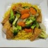 VE7 - Stir Fried Yellow Noodles with Vegetables and Tofu
