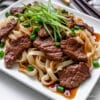 N4 - Rice Noodles & Beef Stir Fry