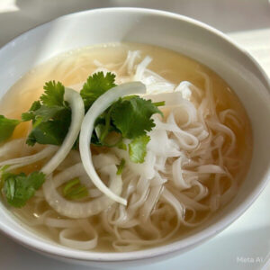 P1 - Plain Rice Noodle Phở (Large)