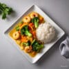 SH7 - Shrimp & Vegetables Curry Stir Fry