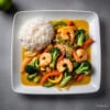 SH7 - Shrimp & Vegetables Curry Stir Fry