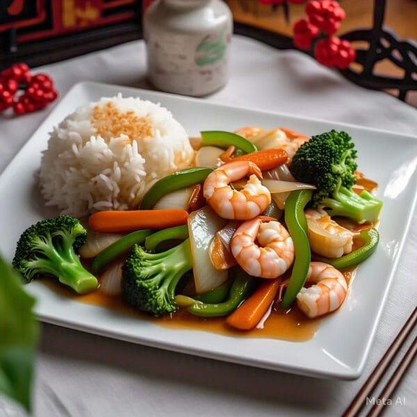 SH1 - Shrimp & Vegetables Stir Fry