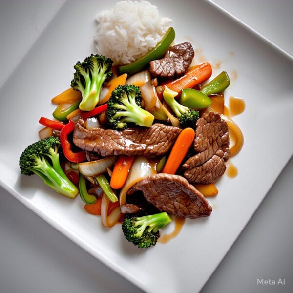 B1 - Beef with Mixed Vegetables Stir Fry