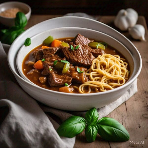 S9 - Beef Stew - Mì hoặc Hủ Tiếu Bò Kho