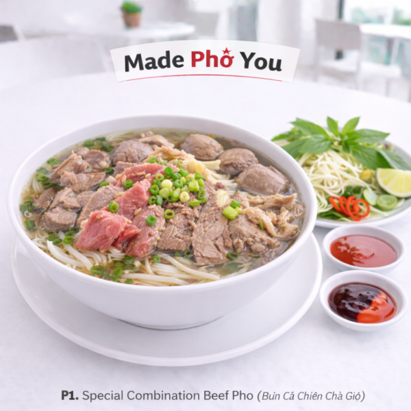 P1. House Special Pho - Phở Đặc Biệt