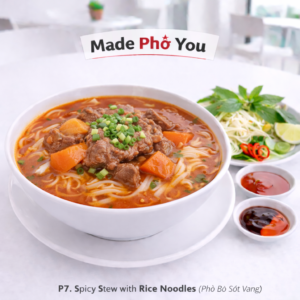 P7. Beef Stew with Rice Noodles - PHỞ BÒ KHO
