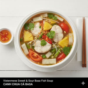 S4. Sweet & Sour Basa Fish Soup - Canh Chua Cá Basa
